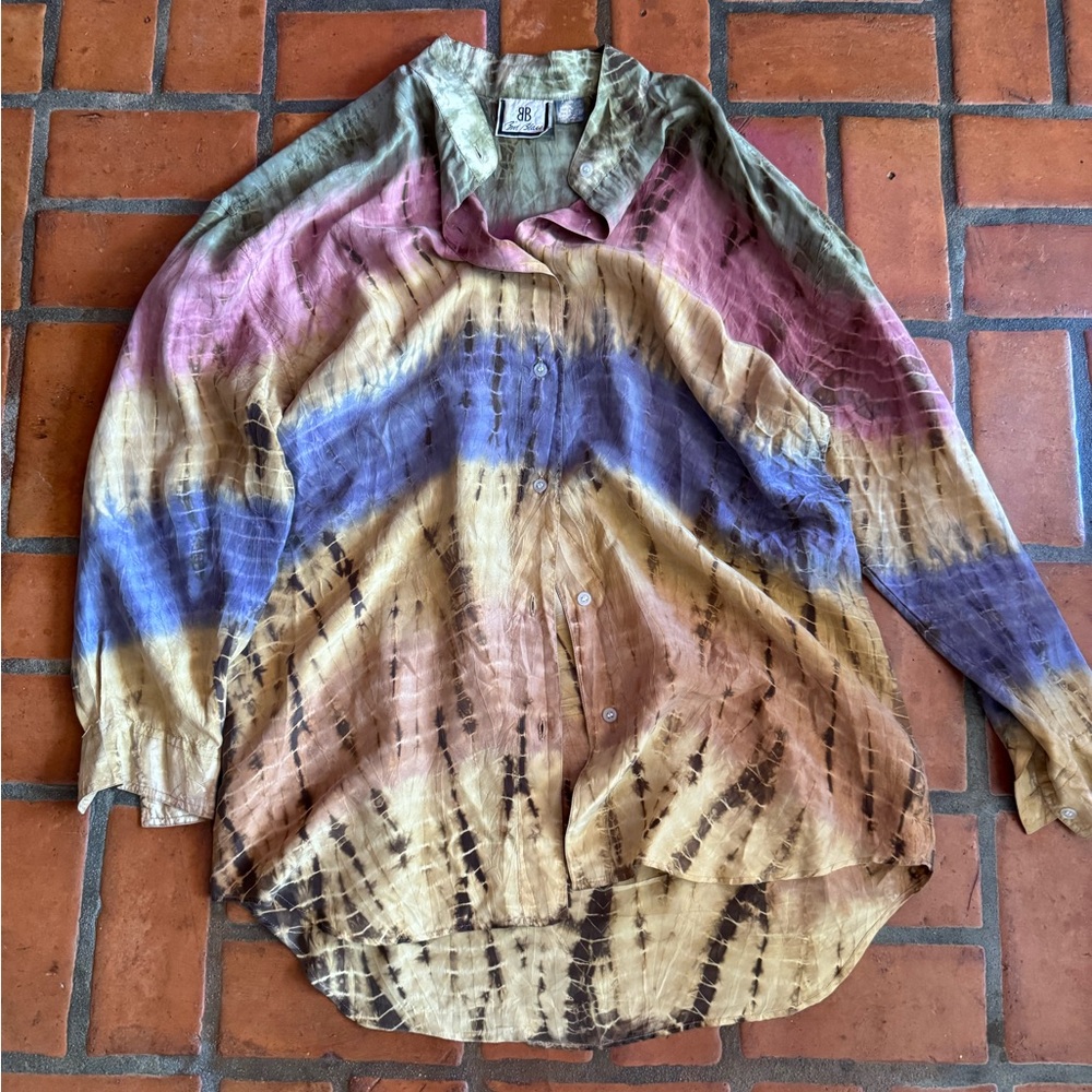 Multicolor Tie-Dye Women's Top